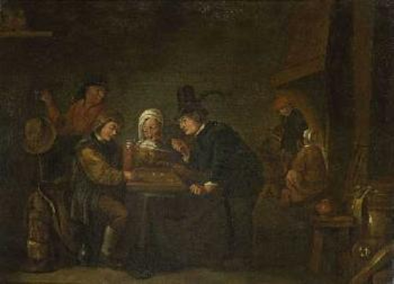 Wurfelspieler by David Teniers II