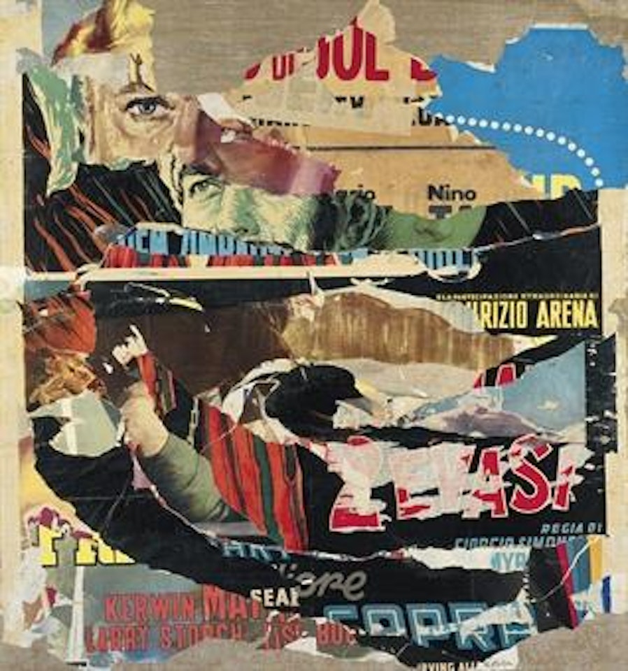 I due evasi by Mimmo Rotella