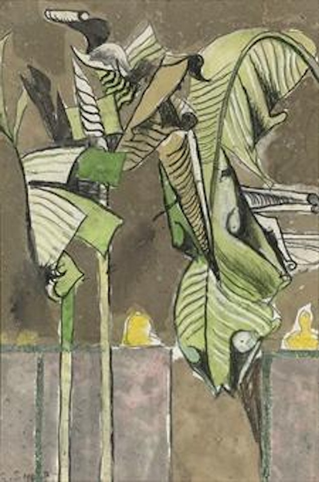 Banana Leaves, Villefranches by Graham Sutherland