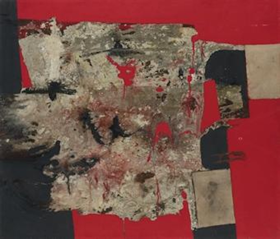 Rosso by Alberto Burri