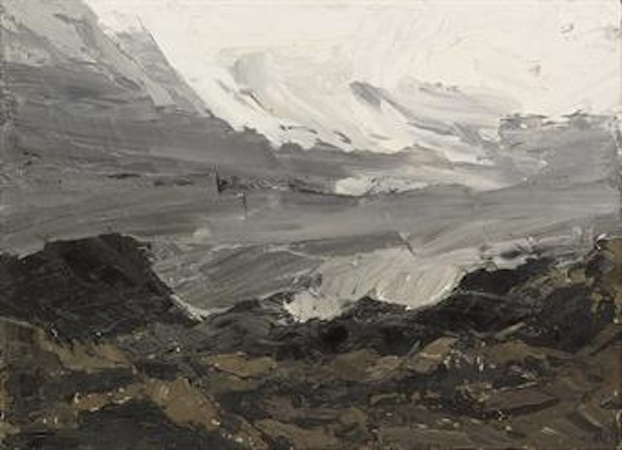 Storm over Snowdon from Llanllyfni by Kyffin Williams