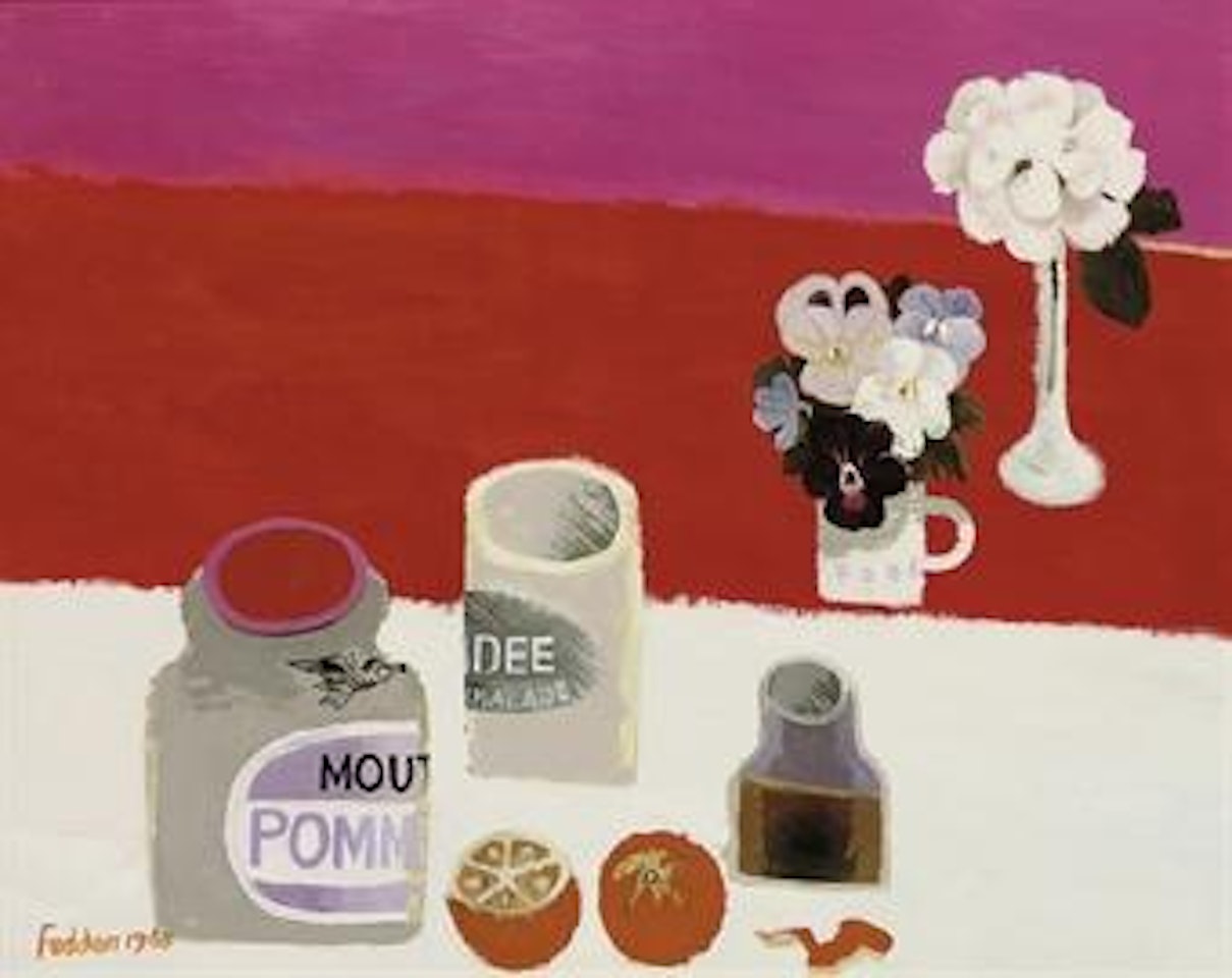Red Still Life by Mary Fedden