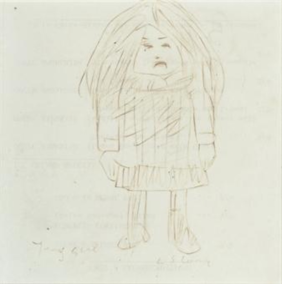 Young Girl by Laurence Stephen Lowry