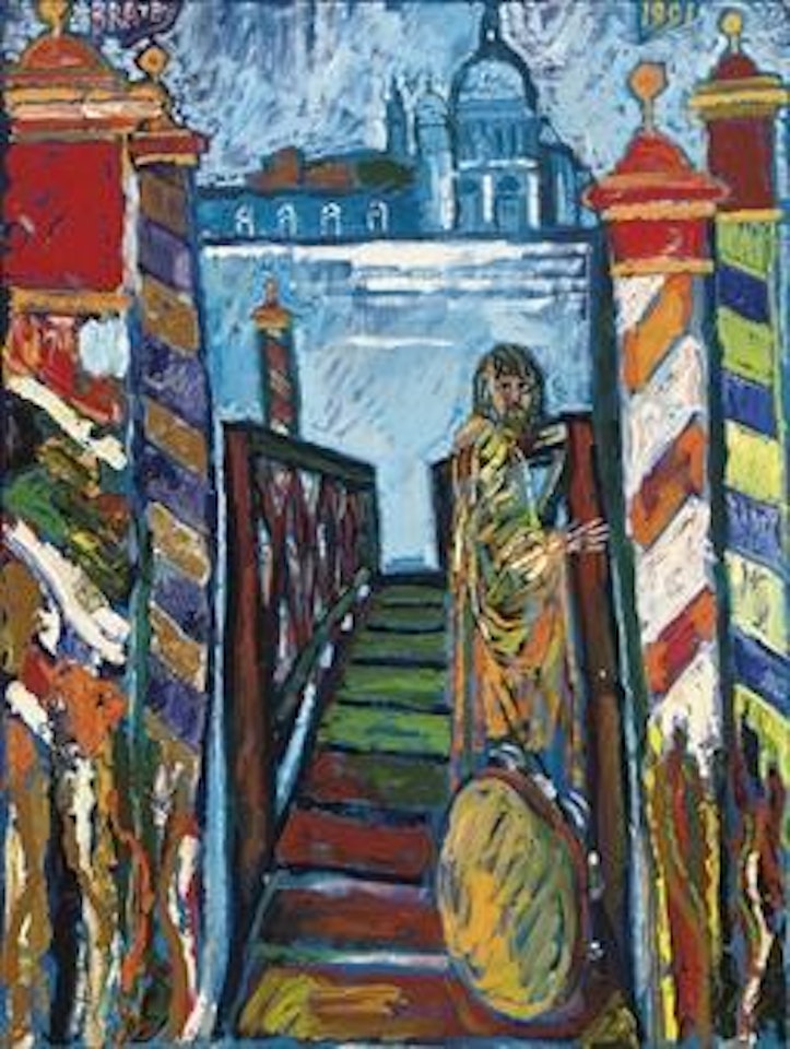 Venetian nocturne by John Bratby