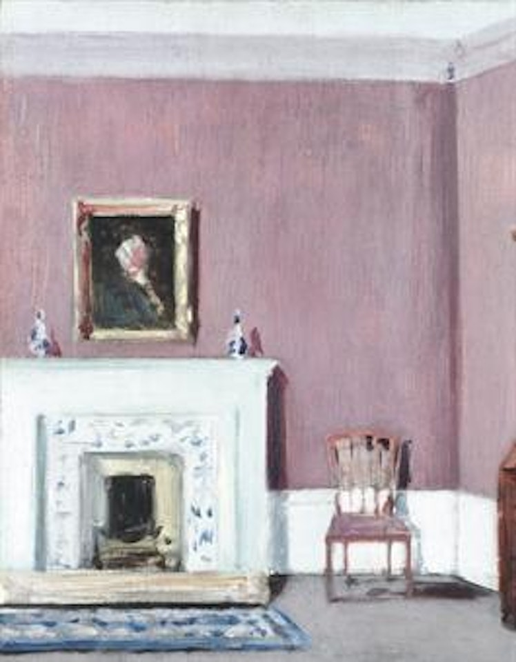 An Edinburgh interior by Francis Campbell Boileau Cadell