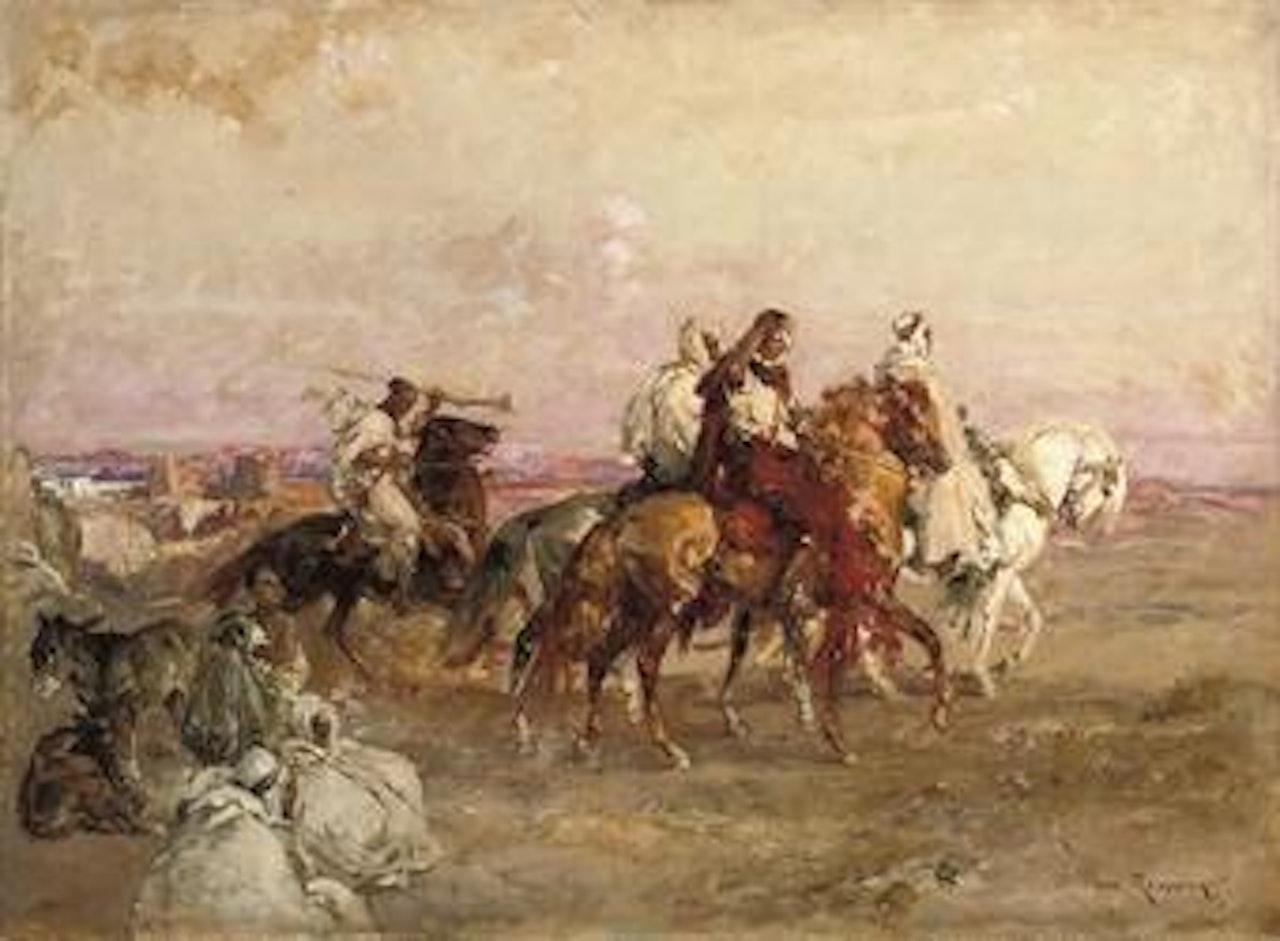 Un soir dans le Sud Oranais by Henri Émilien Rousseau