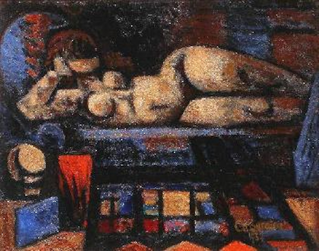 Nu allonge by Marcel Gromaire