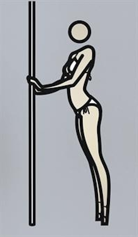 This is Shahnoza 26 by Julian Opie