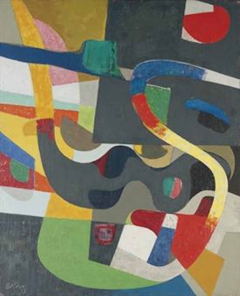 Sur Fond Gris by Maurice Esteve