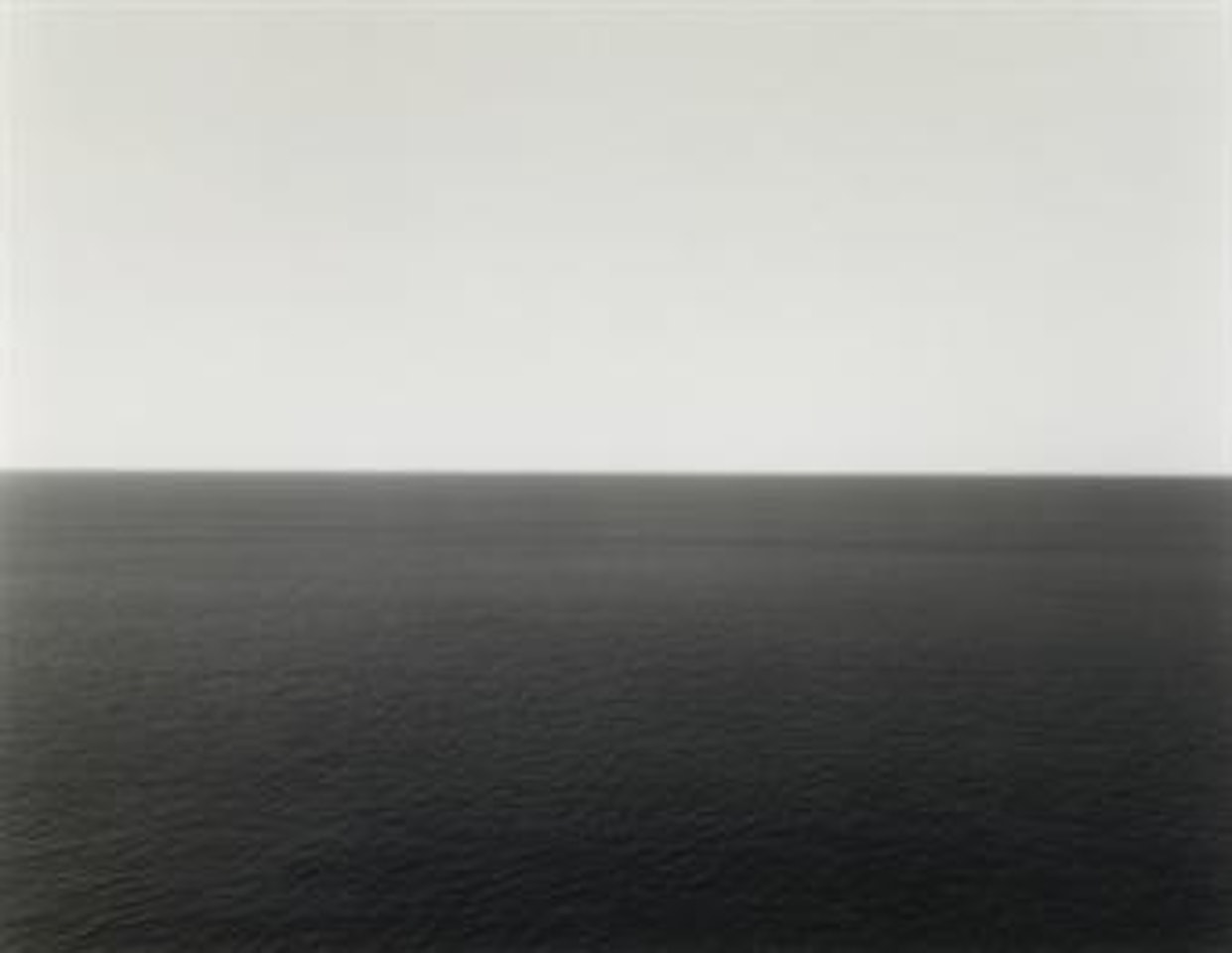 Thyrrenian Sea, Positano by Hiroshi Sugimoto