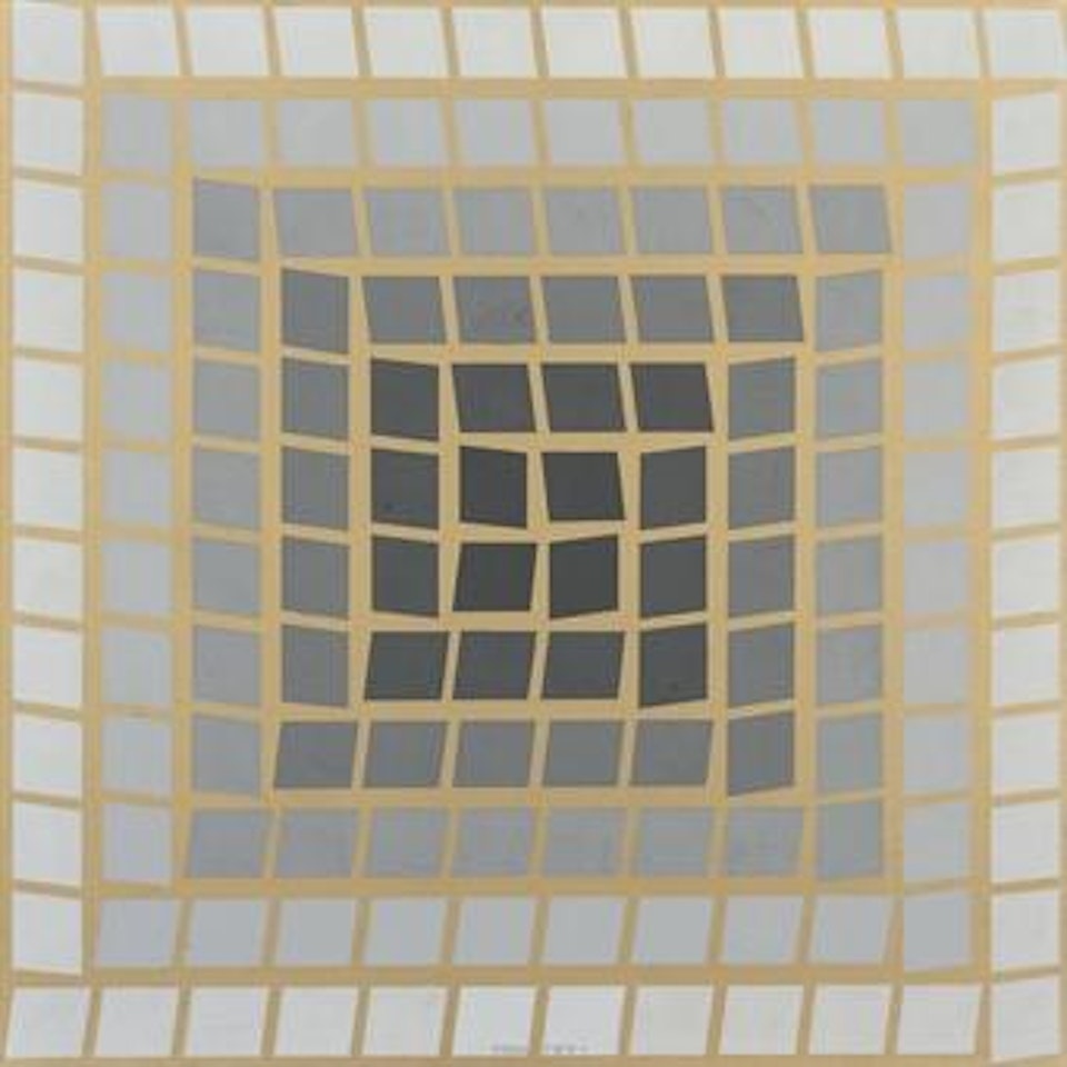 Tau-Cet-37 by Victor Vasarely