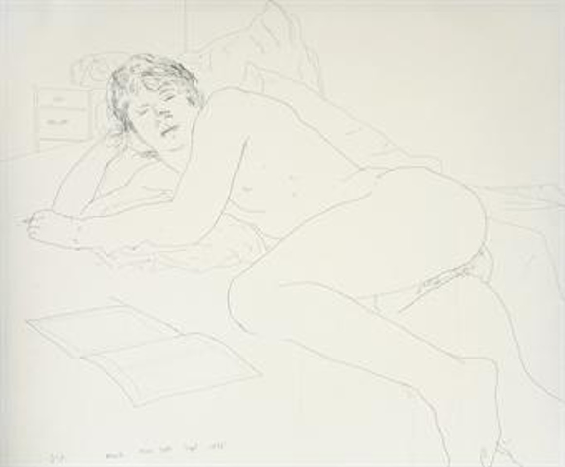Mark, New York by David Hockney