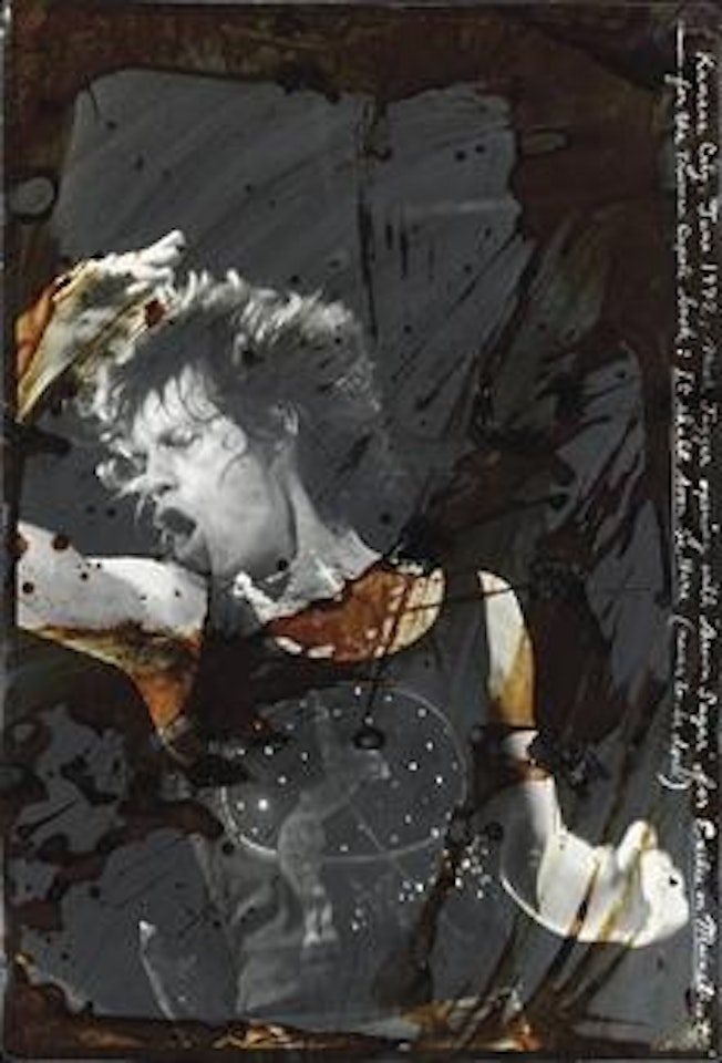 Mick Jagger, Fort Worth, Texas by Peter Beard