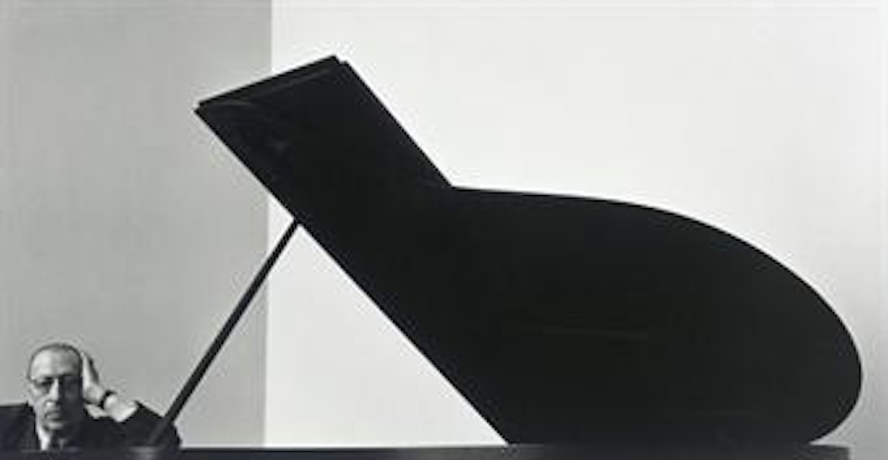 Igor Stravinsky, NYC by Arnold Newman
