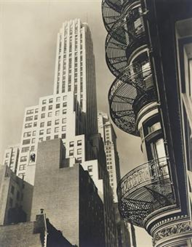 Murray Hill Hotel Spiral, from Park Avenue and 40th St. by Berenice Abbott