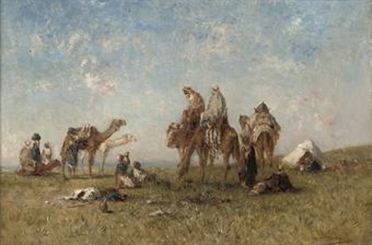 Cavaliers Arabes by Narcisse Berchere