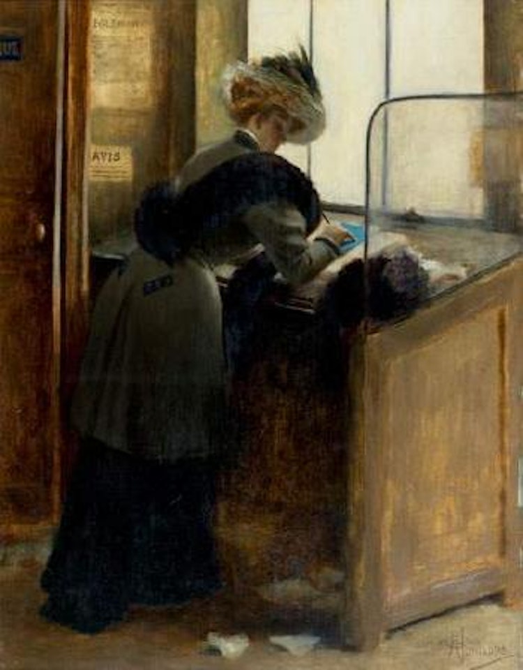 Le petit bleu by Albert Guillaume