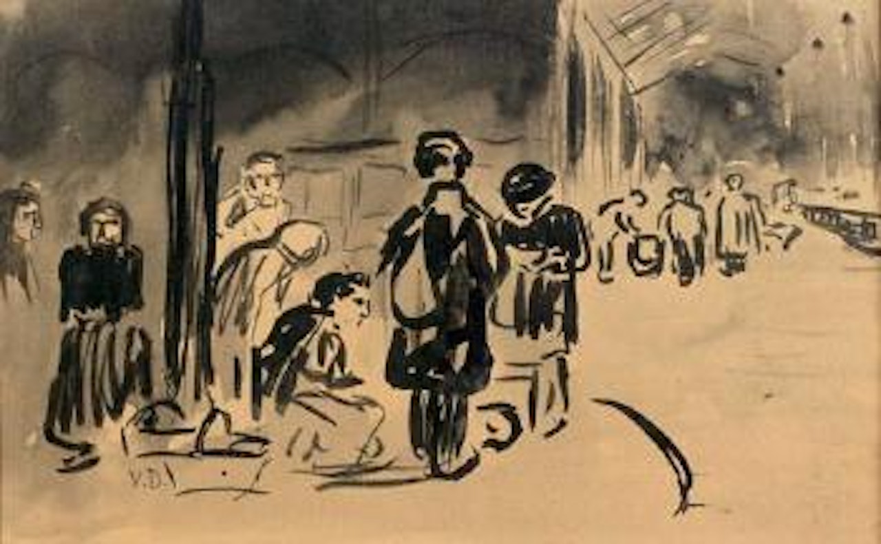 Les Halles by Kees van Dongen