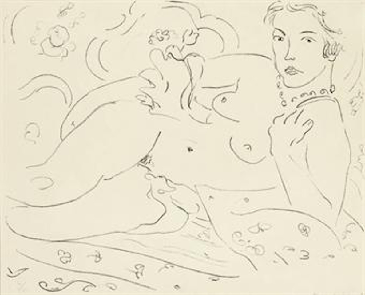 Nu, main gauche près de l'épaule (D. 474) by Henri Matisse