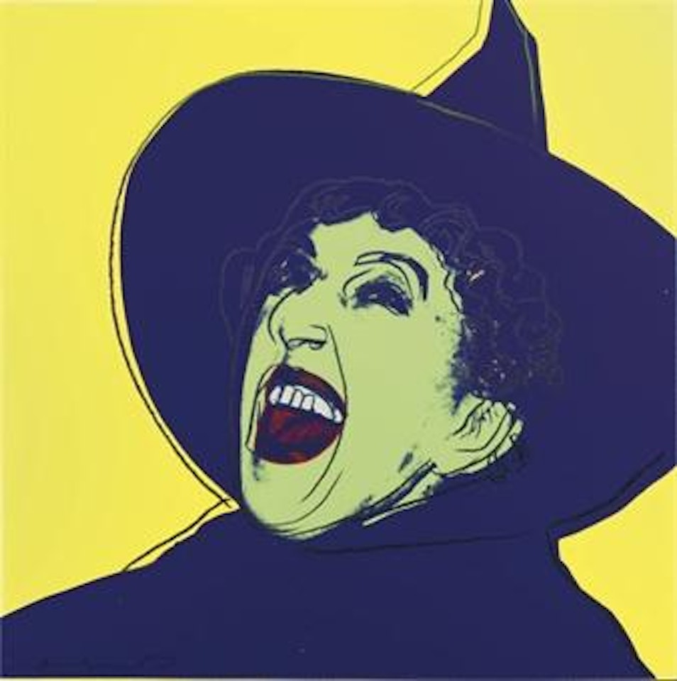 Witch, from Myths (see F. & S. IIB.261) by Andy Warhol