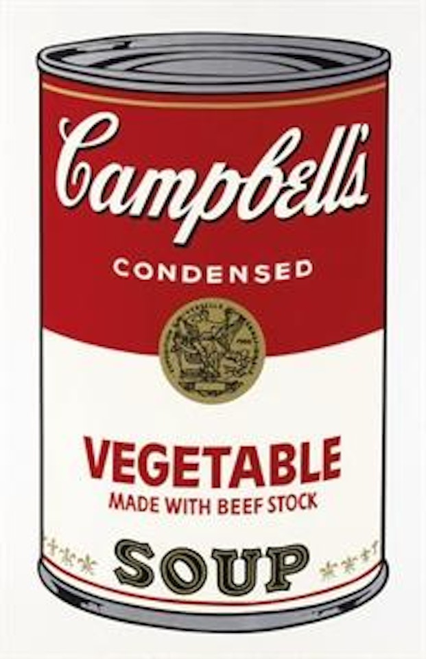 Vegetable, from Campbell's Soup I by Andy Warhol