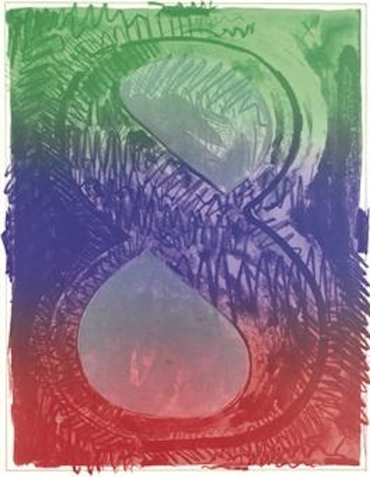 Figure 8, from Color Numeral Series (ULAE 67) by Jasper Johns