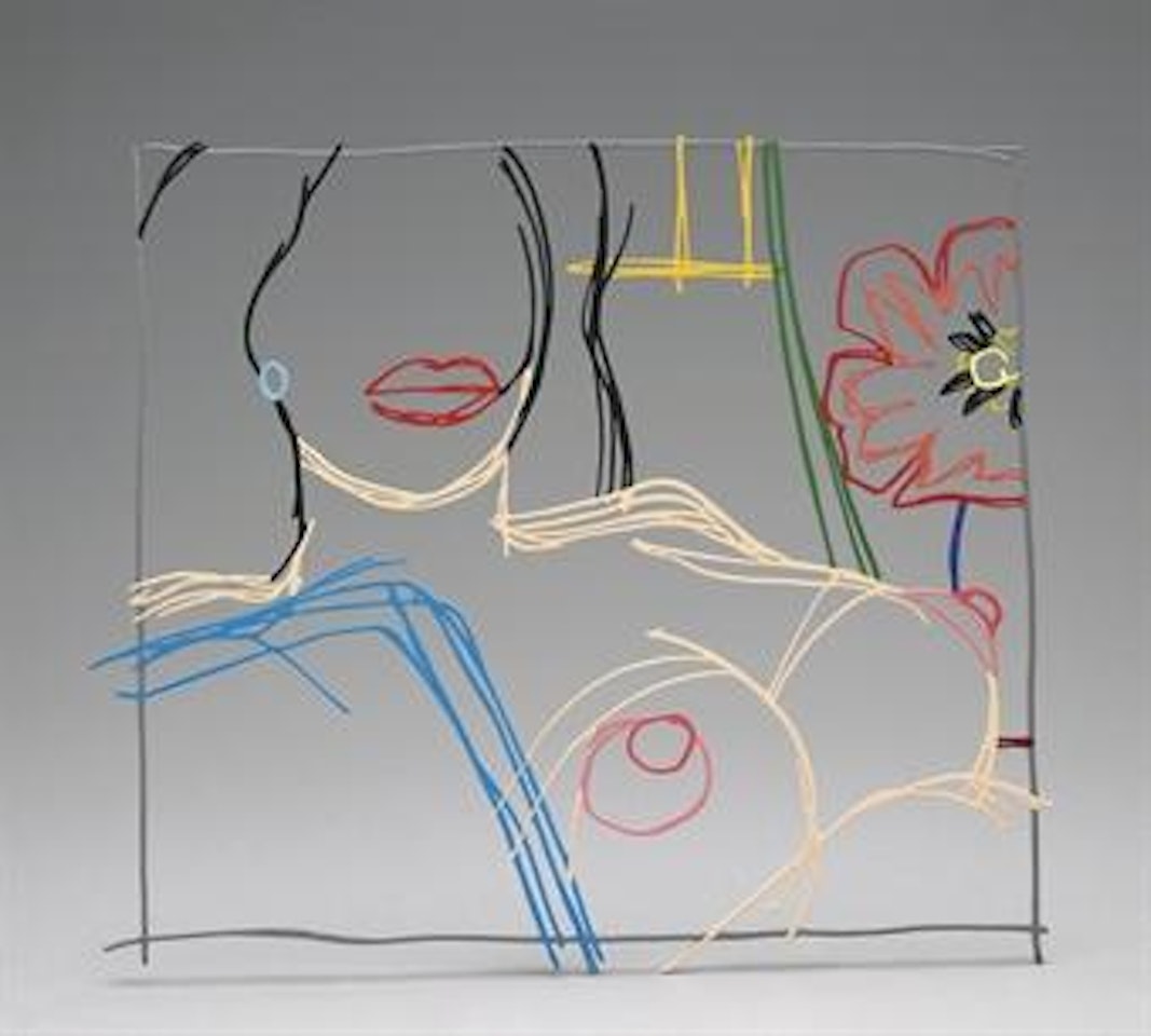 Steel Drawing: from Nude Painting Print by Tom Wesselmann