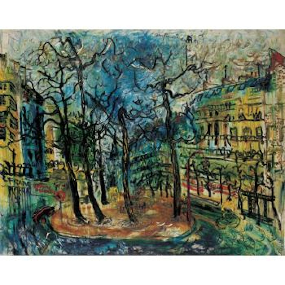 Boulevard Du Montparnasse, Paris by Affandi