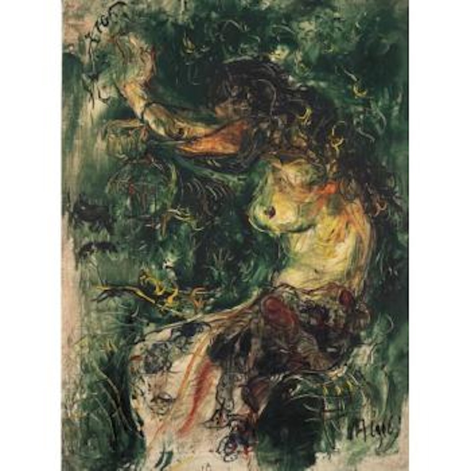 Undressing by Affandi