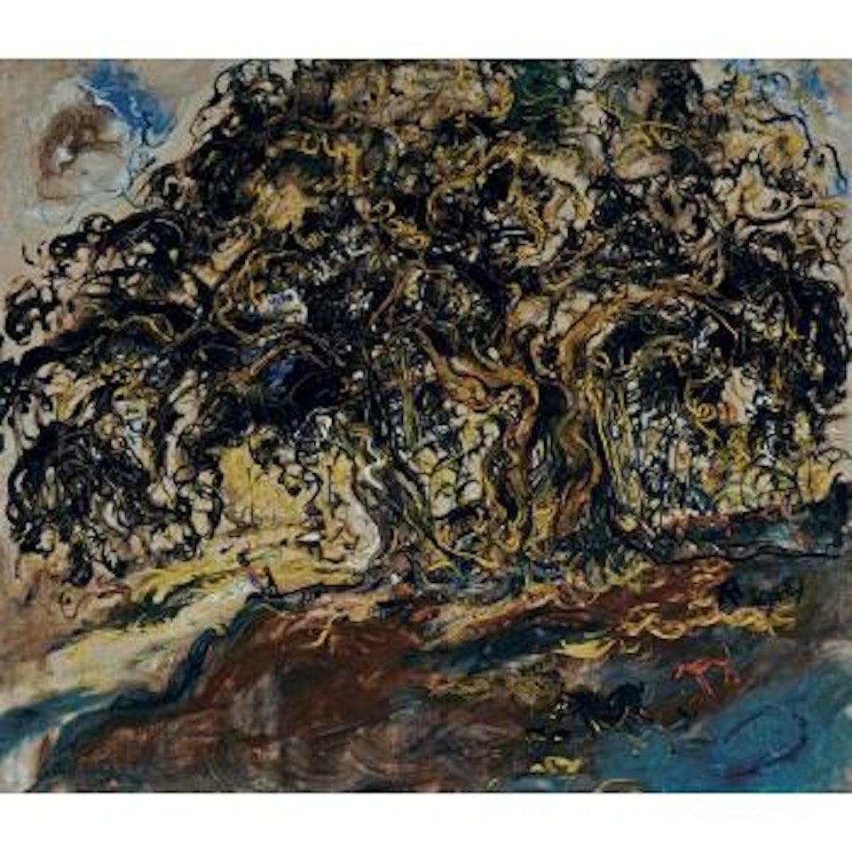 Banyan Tree by Affandi