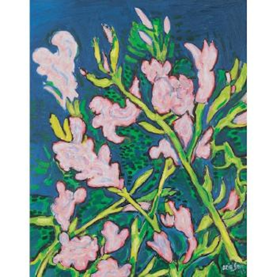 Bunga Gladiol (Gladiol Flowers) by Arie Smit
