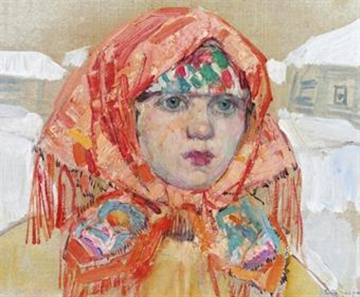 Mongolian Woman by Leon Gaspard