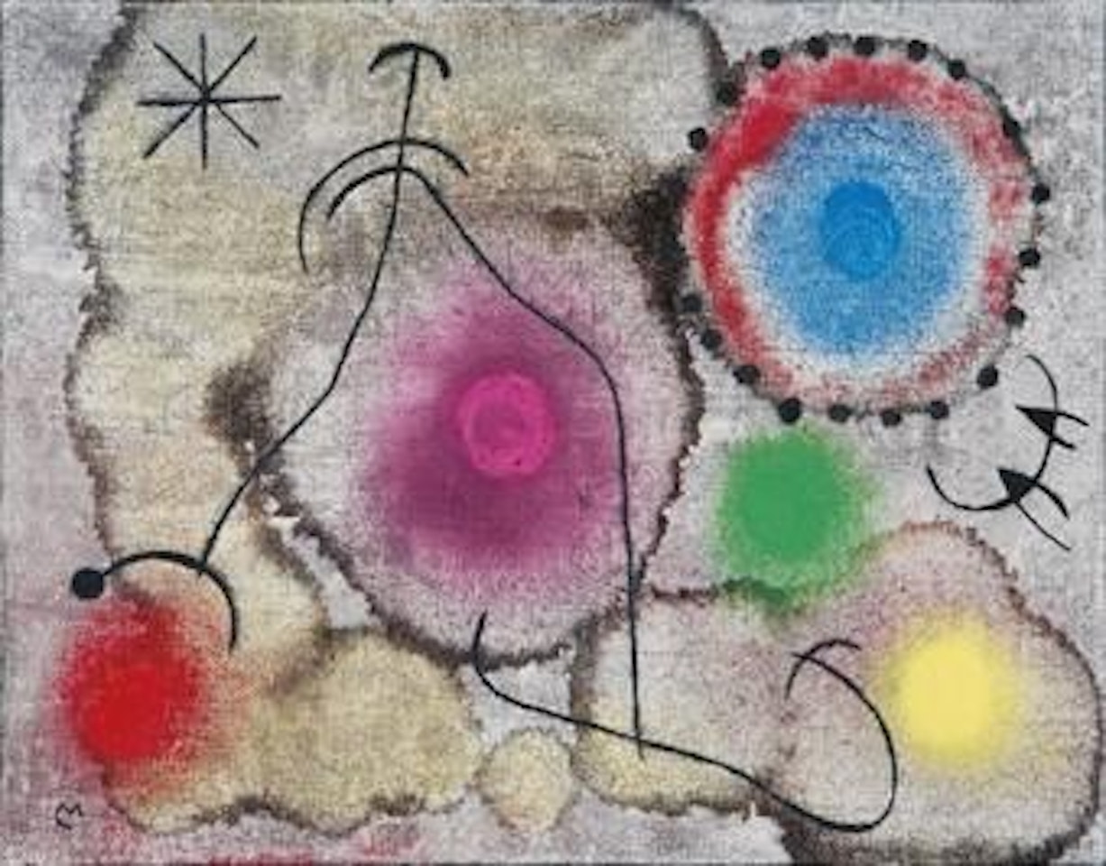 Dans Une Île Á 5 Heures De L'après-midi by Joan Miró
