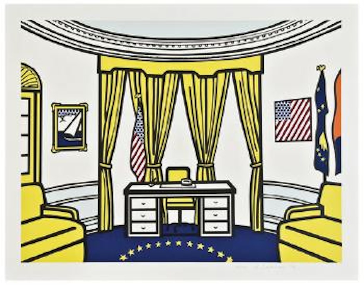 The Oval Office (C.277) by Roy Lichtenstein