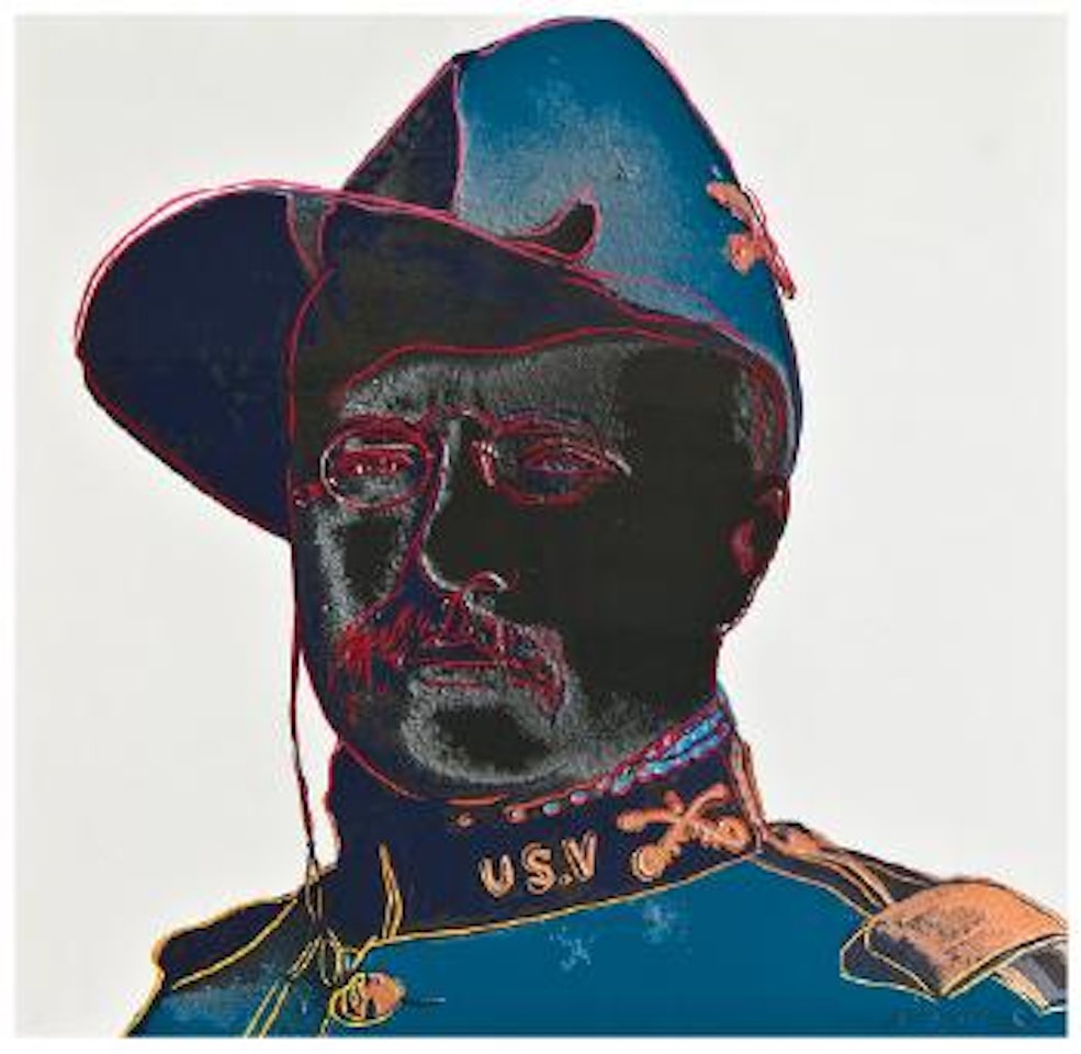 Teddy Roosevelt (F.II 386) by Andy Warhol