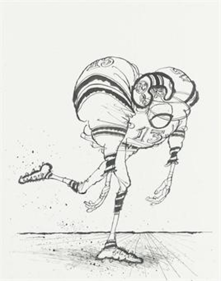 Lucky number 13 by Ronald Searle