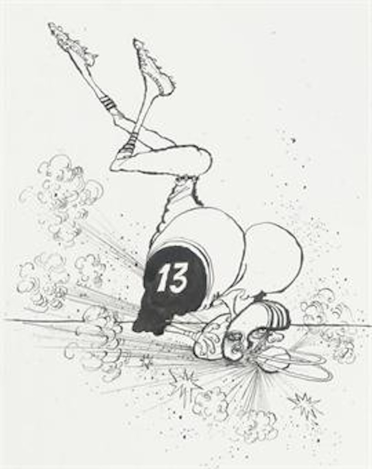 Touch down by Ronald Searle