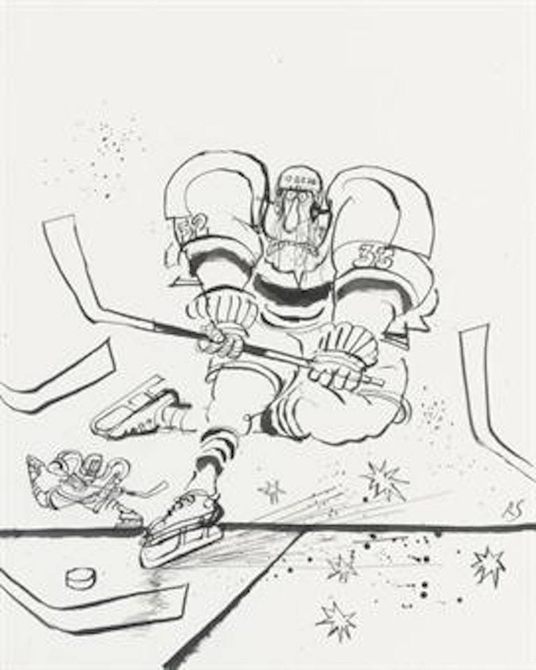 On the charge by Ronald Searle