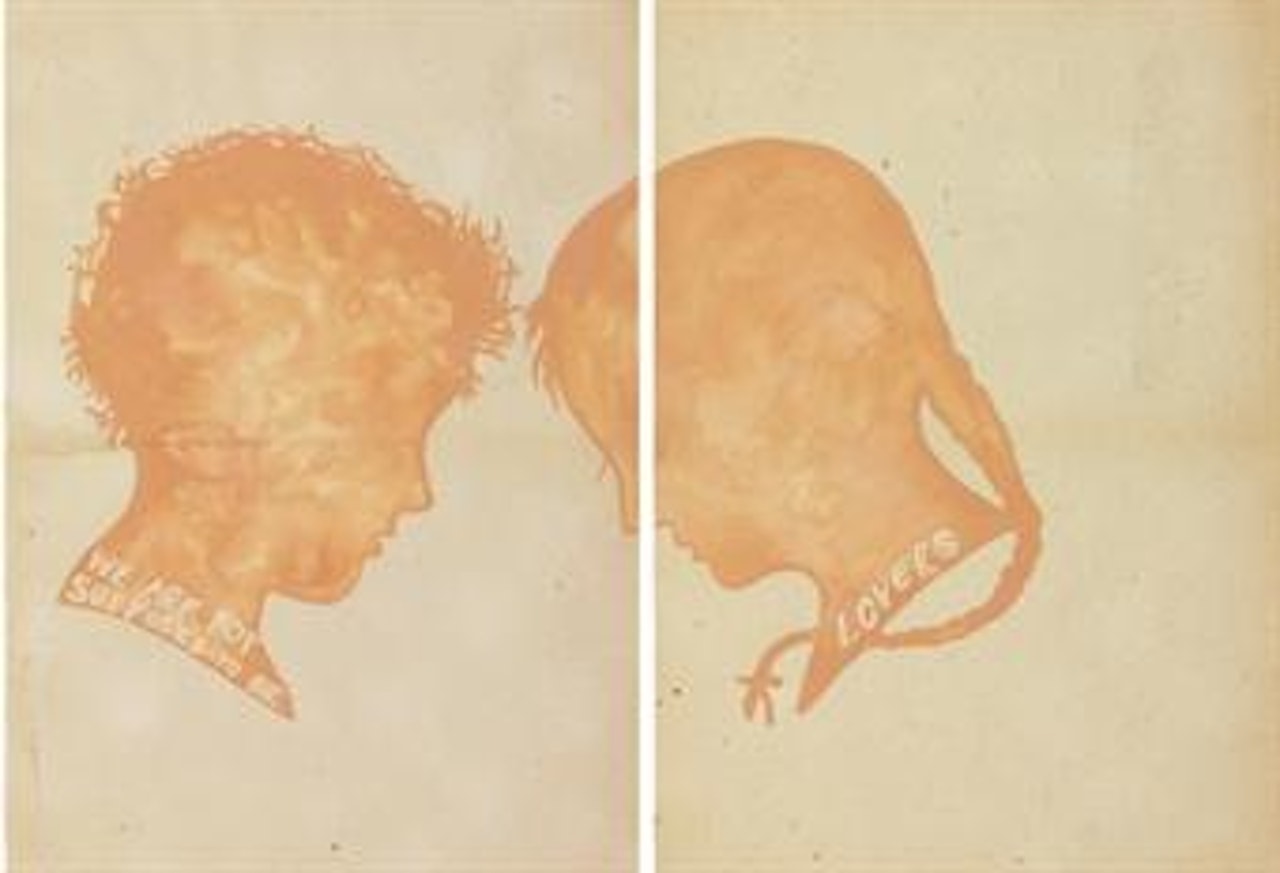 Untitled (We are not supposed to be lovers) by Friedrich Kunath
