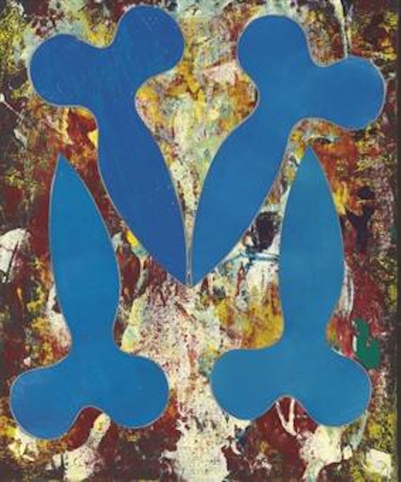 Cazzi Blu by Philip Taaffe