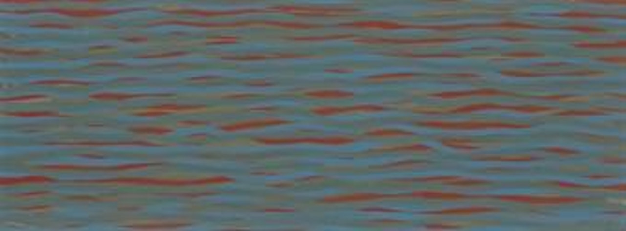 Horizontal Bands (More or Less) by Sol LeWitt