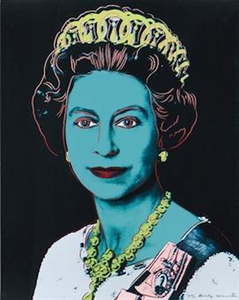 Queen Elizabeth II, from Reigning Queens (cf. F. & S. II.B.334-337) by Andy Warhol