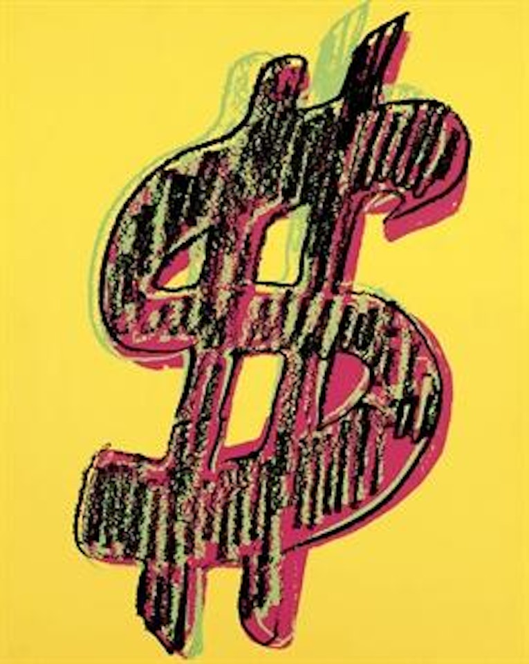 $ (1) (cf. F. & S. II.280) by Andy Warhol