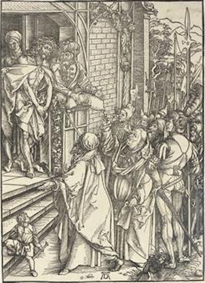 Ecce Homo, from The Large Passion (B. 9; M., Holl. 118; S.M.S. 159) by Albrecht Dürer