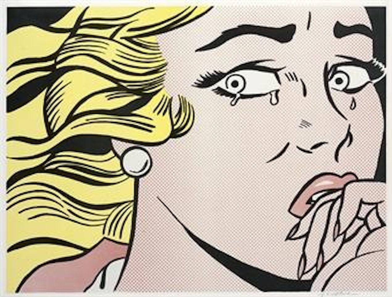 Crying Girl (Corlett II.1) by Roy Lichtenstein