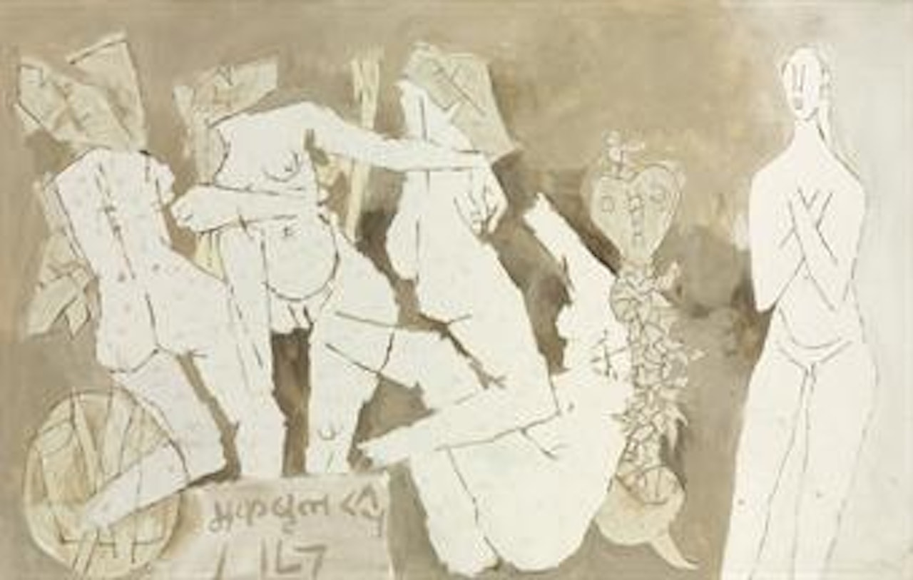 Untitled by M.F. Husain