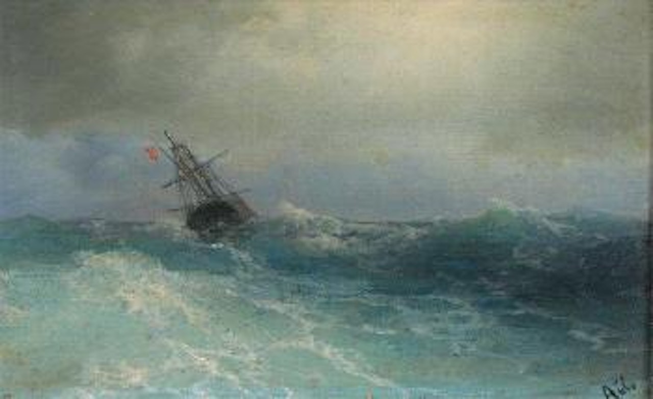 Marine by Ivan Konstantinovich Aivazovsky