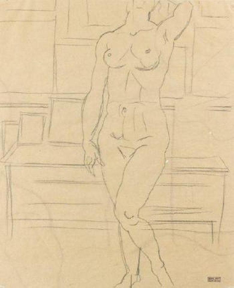 Nu dans l'atelier by Raoul Dufy