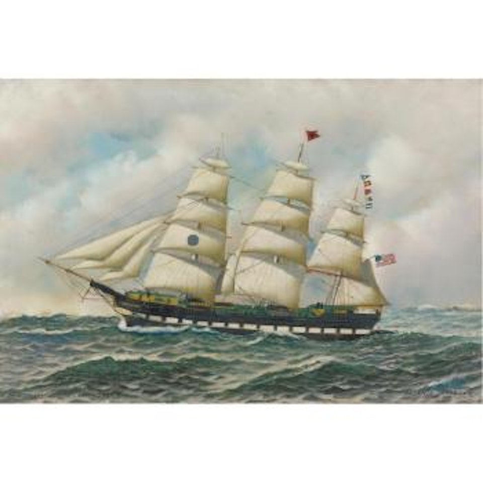 Black Ball Liner, Great Western by Antonio Jacobsen