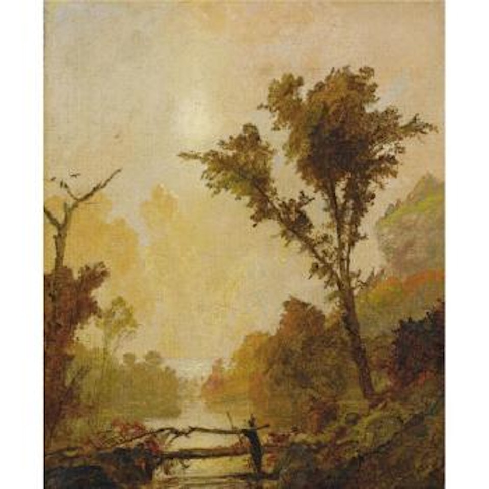 Autumn In The Ramapo Valley by Jasper Francis Cropsey